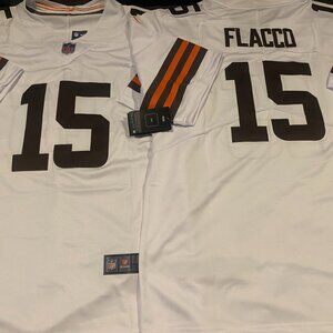 Nike CLEVELAND BROWNS JOE FLACCO Men's JERSEY Sz M,L,XL,2XL New with tags